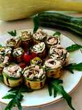 Rotolini di zucchina con farcia di tonno