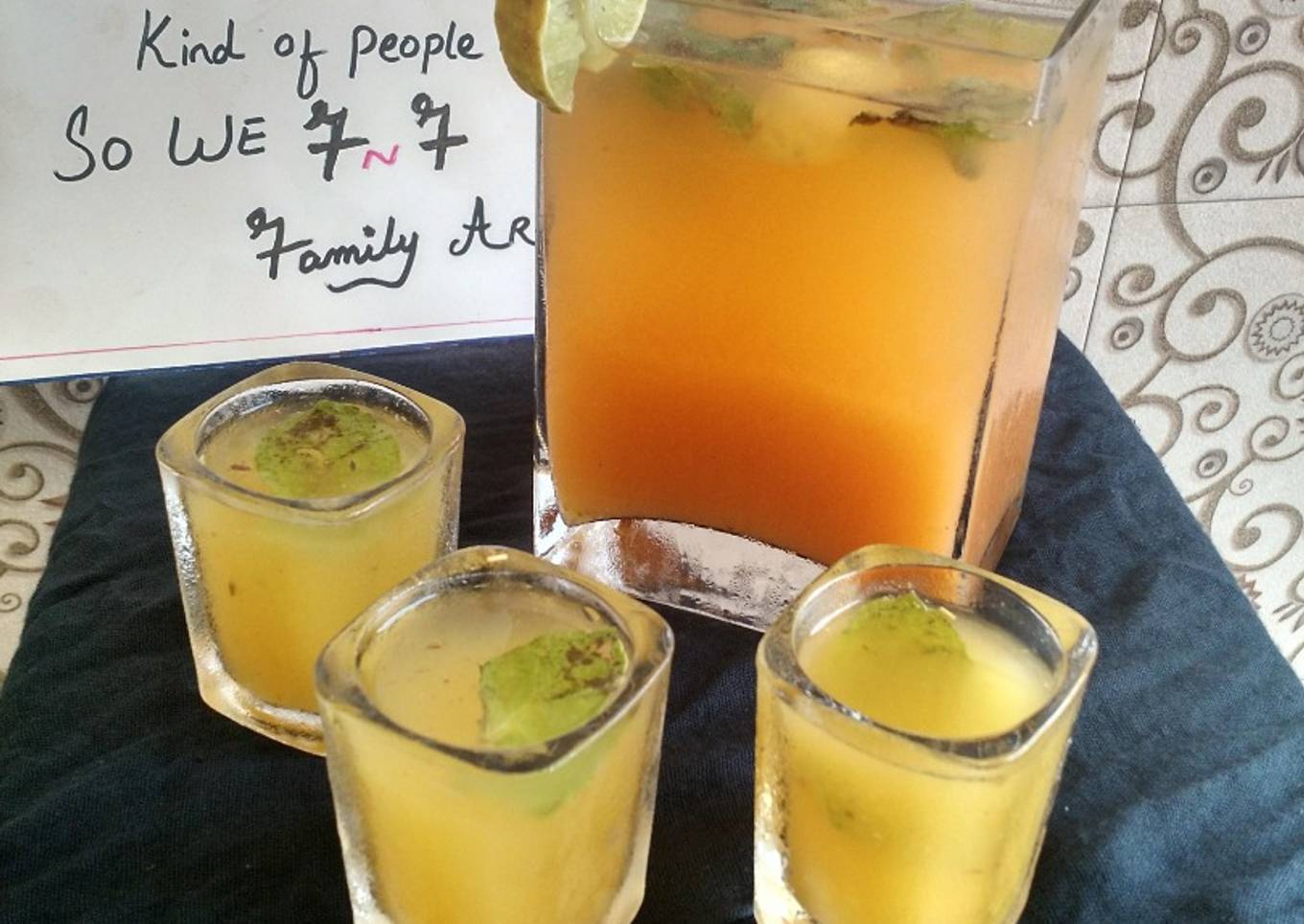 Raw mango drink