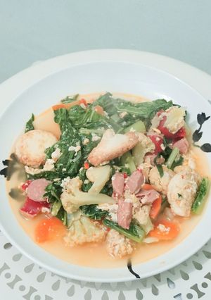 Foto resep Capcay Sayur Tahu Sutera