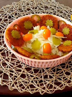 عکسی از دستور کوکو سیب زمینی با بلغور گندم