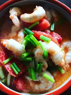 Hình của món Tôm sốt cà chua.