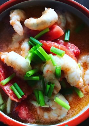Hình của món Tôm sốt cà chua.