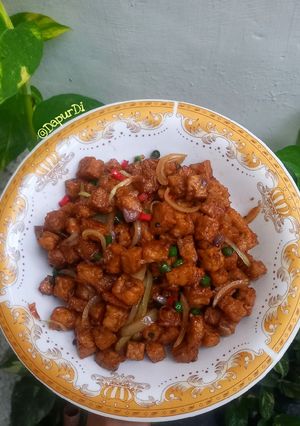 Foto resep Tempe Lada Hitam simpel