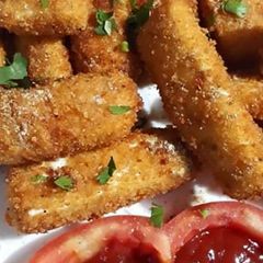 A picture of Fried paneer.