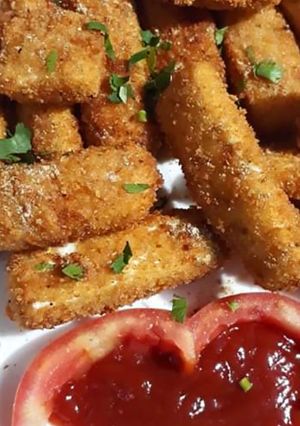 A picture of Fried paneer.