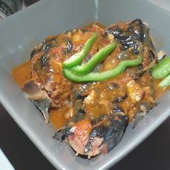 A picture of Fish soup.