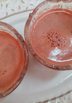 صورة لوصفة عصير البطيخ