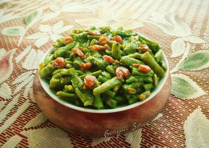 Shrimp with Green Beans Stir Fry