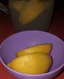 Limoncitos usados en jugó de limonada dulce