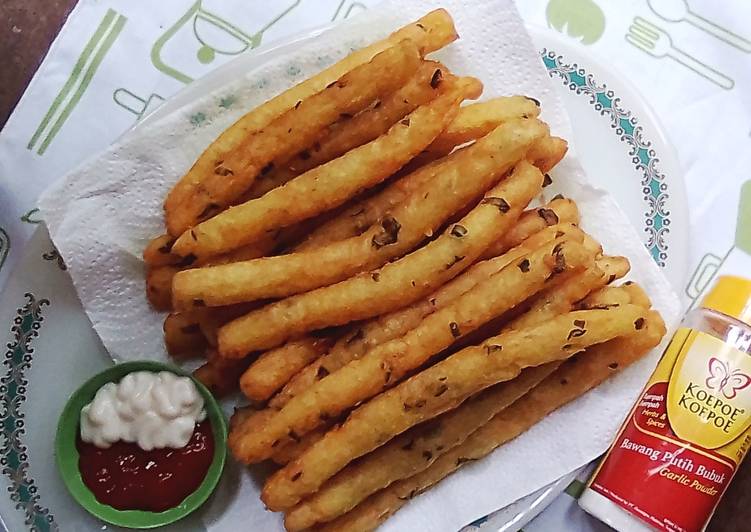 Harajuku Potato Stick Daun Bawang