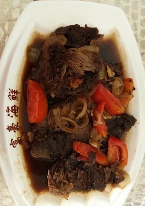 Foto resep Daging  Sapi lada hitam saori