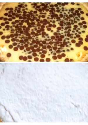 Una foto de Torta de ricota y chocolate