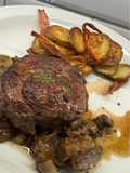 Beef Tenderloin with Mushrooms