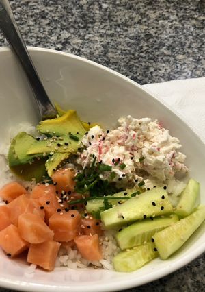 Una foto de Bowl de Sushi