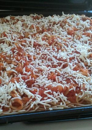 صورة لوصفة معكرونة🍝 سهلة🍝