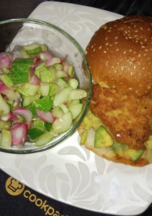 Foto resep Chicken Tempe Burger