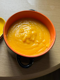 Una foto de Crema de zanahoria
