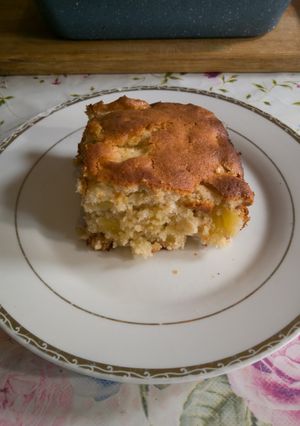 Una foto de Torta de manzana
