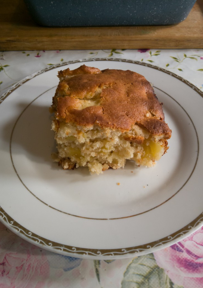 Una foto de Torta de manzana