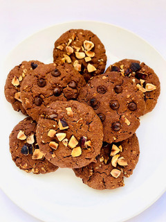 Una foto de Cookies de avena y choco