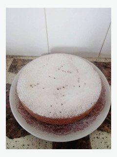 Una foto de Torta de avena y naranja