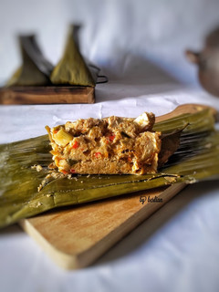 Foto resep Botok tahu tempe teri