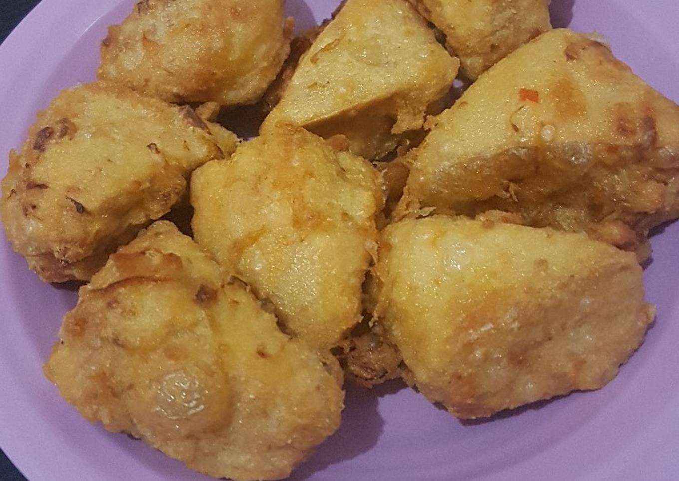Tahu kriuk isi pedas