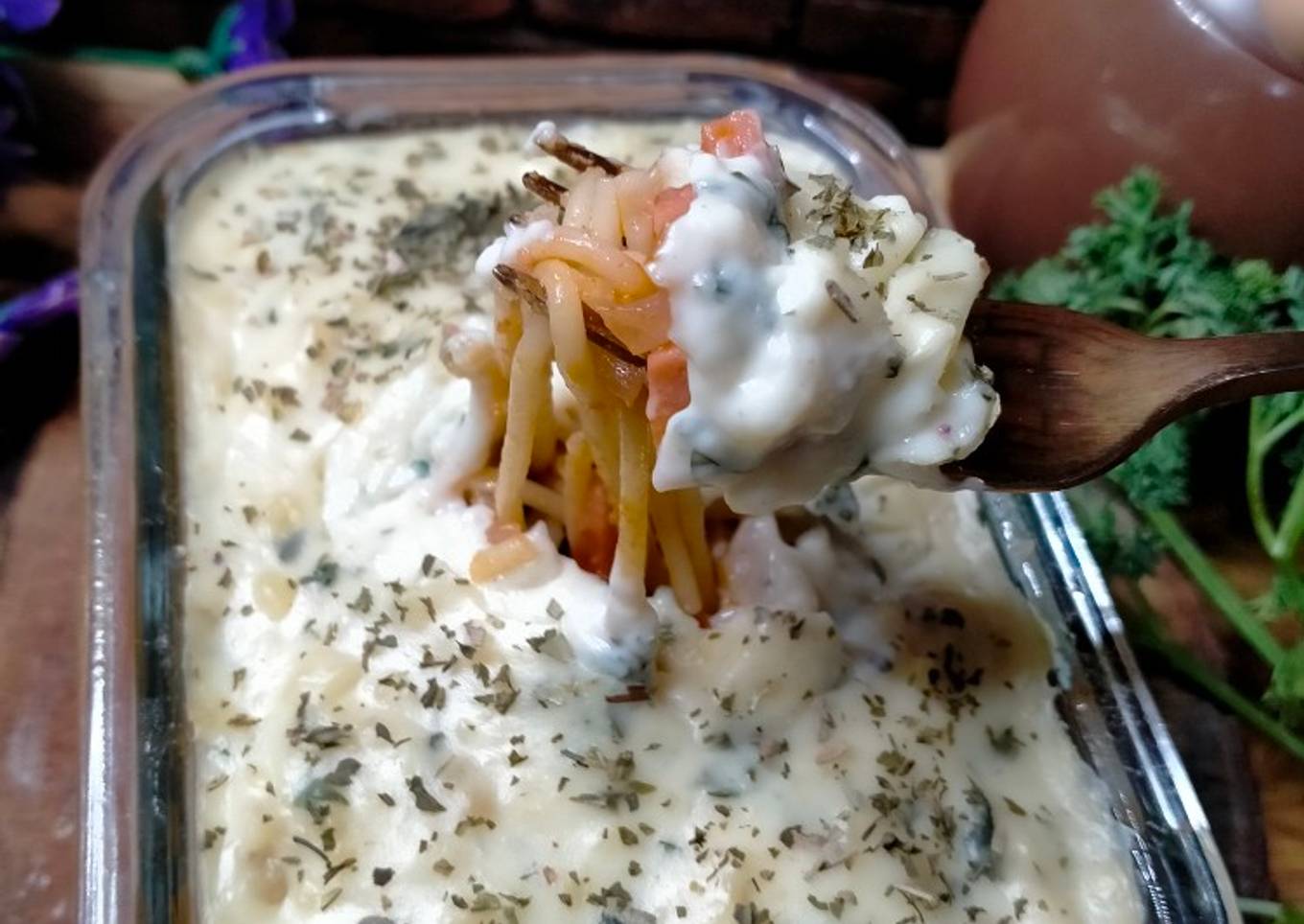Spaghetti Brulee