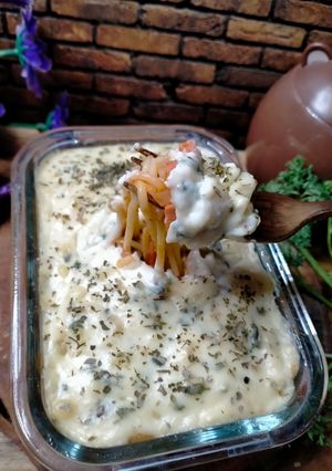 Foto resep Spaghetti Brulee