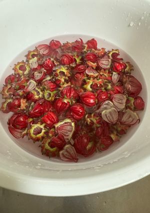 Hình của món Siro Atiso Đỏ.