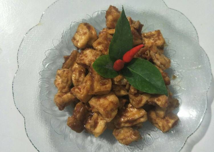 Resep Sambal Tahu Asam Manis yang Enak Banget