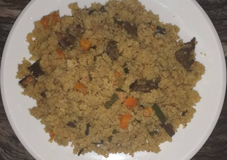 Recipe of Any-night-of-the-week Stir fry couscous