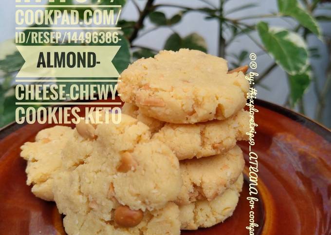 Almond Cheese Chewy Cookies *Keto