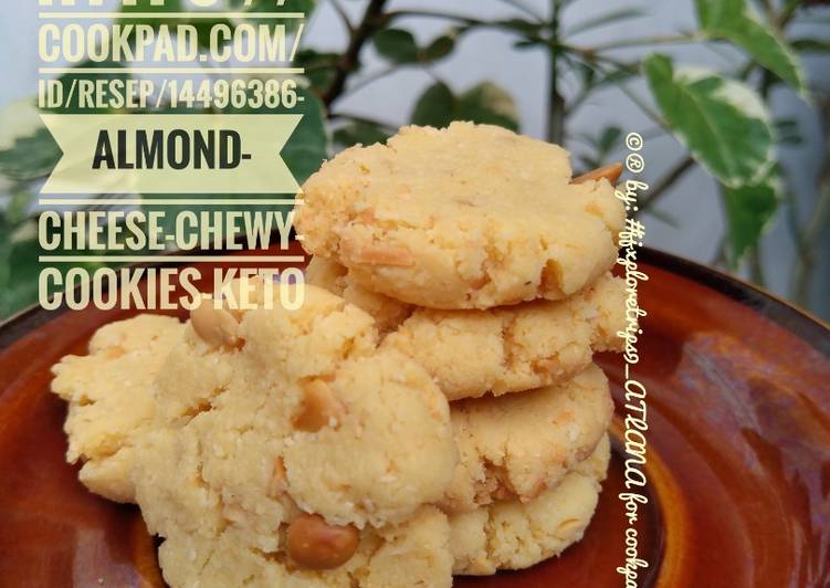 Almond Cheese Chewy Cookies *Keto