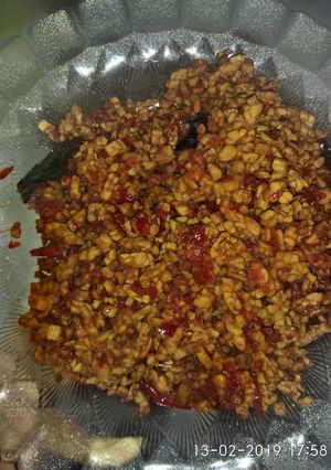 Foto resep Tempe orek kering
