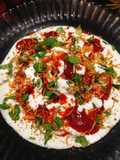 Sweet Potato Tikki Chaat