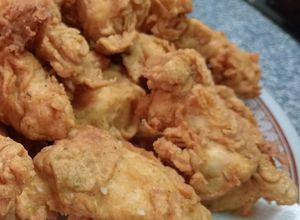 Una foto de Solomillos de Pollo Estilo KFC 🍗 🍗