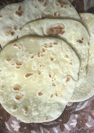 صورة لوصفة خبز التورتيلا