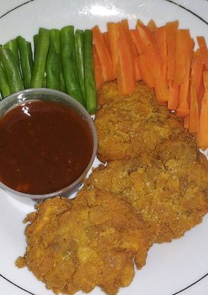 Foto resep Beef steak crispy saus barbeque
