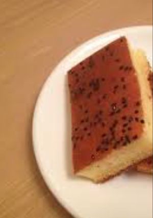 صورة لوصفة كيكه بدون بيض