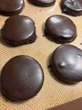 Galletitas de menta y chocolate