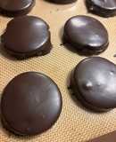 Galletitas de menta y chocolate