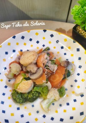Foto resep Sapo Tahu ala Solaria