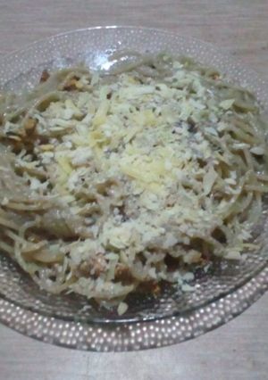 Una foto de Pastas al pesto