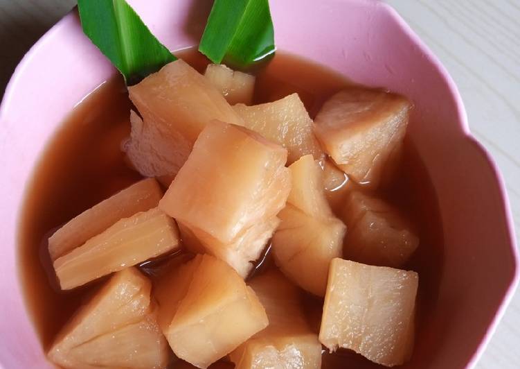 Kolak singkong tanpa santan