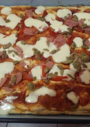 Una foto de Calzone relleno