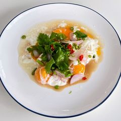 A picture of Onsen Tamago Spicy Salad.
