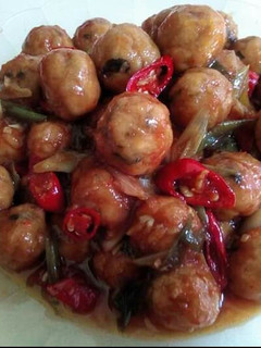 Foto resep Bakso tempe pedas manis