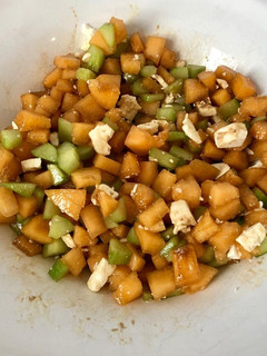 Une photo de Salade de melon