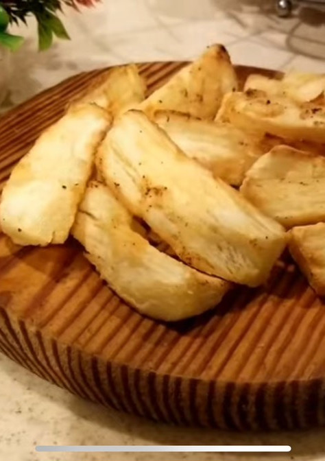 Una foto de Yuca en Freidora de Aire